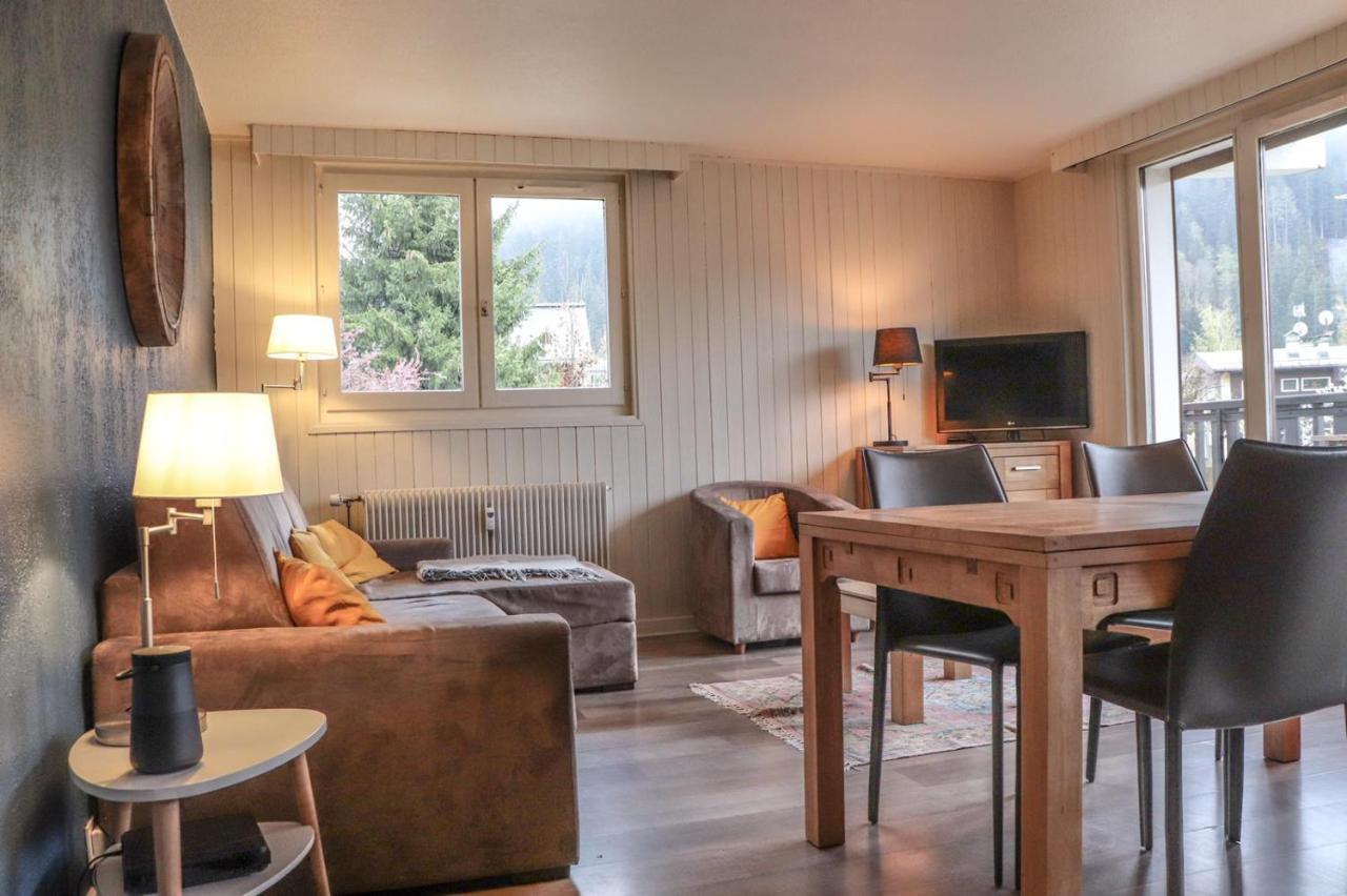 Appartement Lyret Centre Chamonix, Vue D'Exception Exterior photo